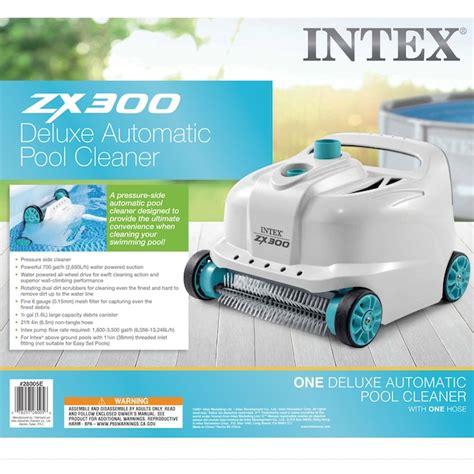 intex robotic pool vacuum   ground pools safe  vinyl