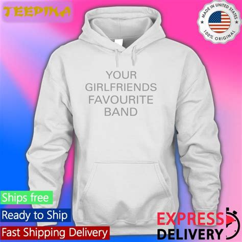 The 1975 Tour Merch Your Girlfriends Favourite Band Tee Shirt Teepina