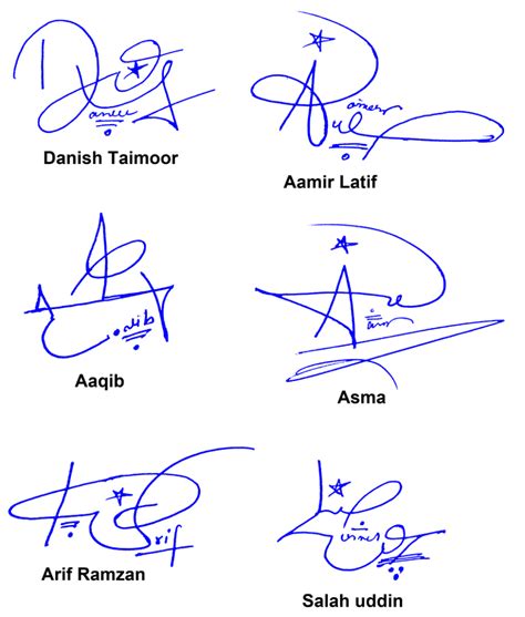 handwritten signature signature ideas