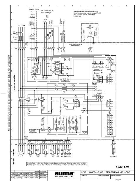 auma wiring diagram
