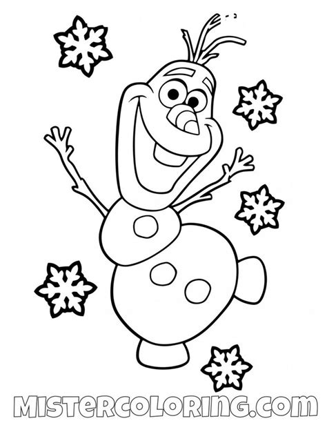 olaf coloring pages  snowman coloring pages disney coloring