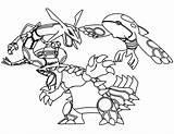 Pokemon Legendary Coloring Pages Printable Drawing Hand Groudon Print Popular sketch template