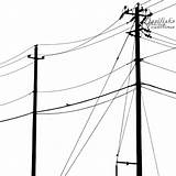 Power Line Clipart Drawing Electricity Lines Electric Pole Powerline Svg Clip Utility Drawings Diagram Cliparts Clipartbest Library Getdrawings Schematic Continents sketch template