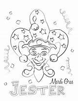 Coloring Jester Pages Getcolorings Float Print sketch template
