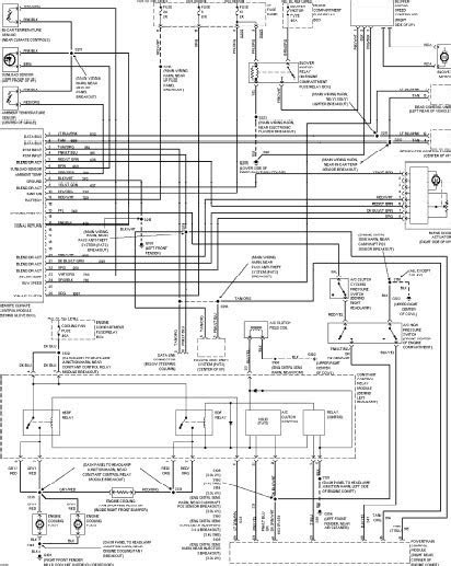 car wiring diagrams  ford taurus wiring diagrams