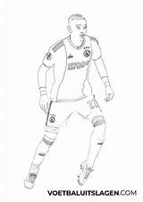 Voetbal Ajax Spelers Kampioen Omnilabo Printen Downloaden sketch template
