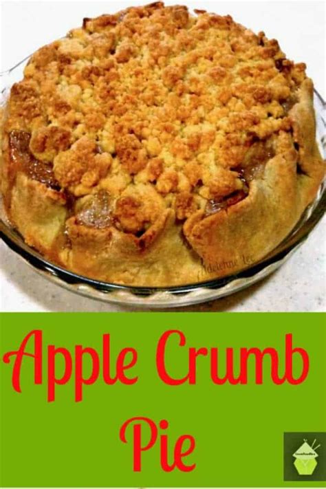 apple crumb pie lovefoodies