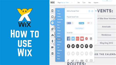 wix  tutorials  creating   website