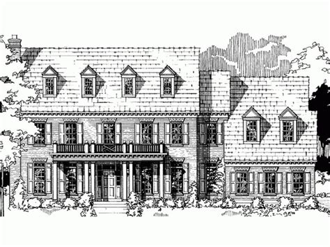eplans colonial house plan  bedroom colonial  square feet   bedrooms  ep