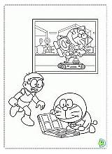 Coloring Dinokids Doraemon Close Tvheroes sketch template