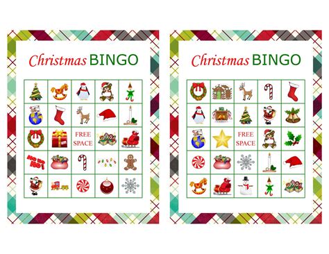 printable christmas bingo cards   page fun christmas etsy uk