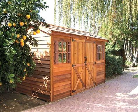double door sheds backyard cottages garden cottage kits