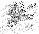 Rachaelm5 Fundraiser Gryphon Lineart sketch template