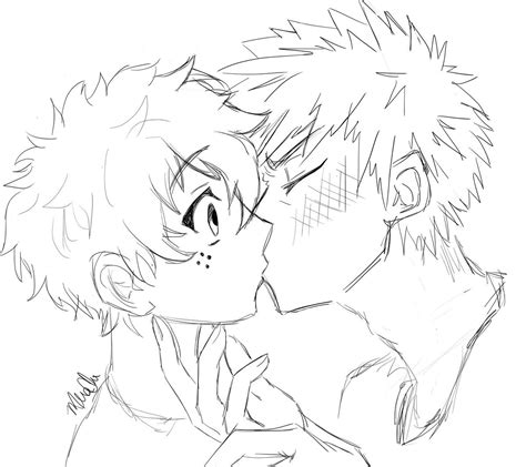 bakudeku coloring pages coloring home