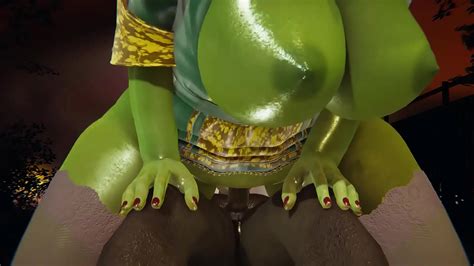 Shrek Princesa Fiona Creampied Por Orc Porno 3d