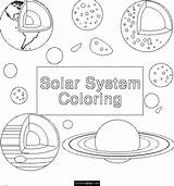 Planets Ecoloringpage sketch template