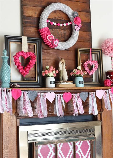 20 gorgeous valentine s day mantel decorations home design and interior
