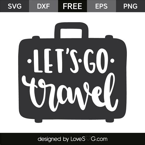 lets  travel lovesvgcom