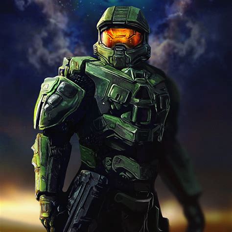 picture halo halo  guardians warriors master chief john