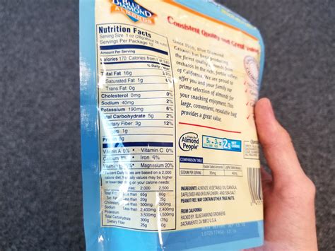 improved nutrition facts label