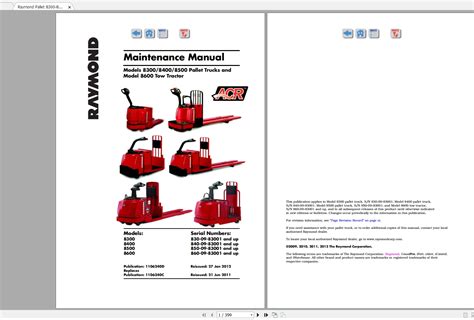 raymond pallet truck     maintenance parts manual electrical schematic auto