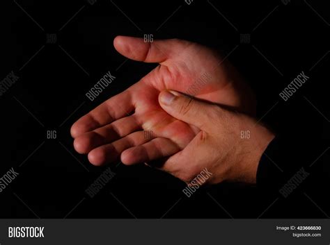 hand gripping image photo  trial bigstock