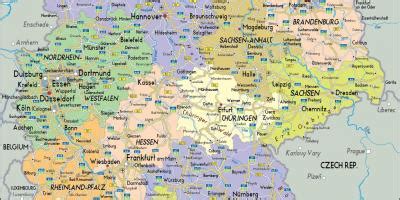 germany map maps germany western europe europe regions