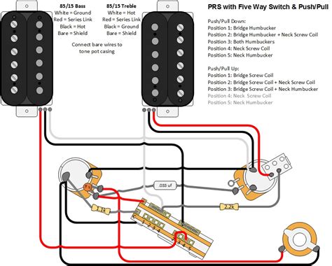 prs wiring mods resource thread official prs guitars forum
