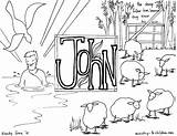 John Ministry Testament sketch template