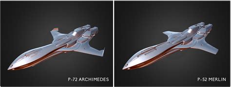 comparison  archimedes  merlin starcitizen