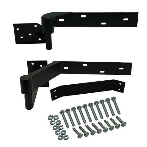 left side heavy duty powder coated rising gate hinges gate fencing hardware