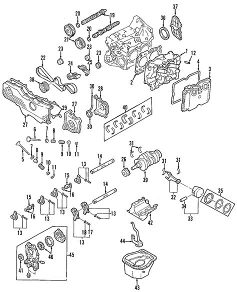 subaru valve guide aa subaru parts