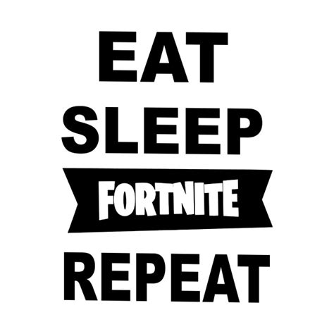 eat sleep fortnite repeat fortnite  shirt teepublic
