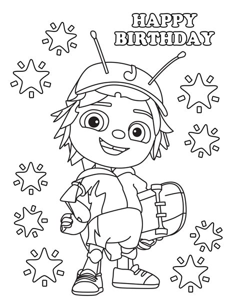 beat bugs coloring pages  coloring pages  kids birthday