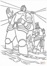 Atlantis Coloring Pages Robots Para Printable sketch template