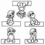 Puppet Puppets Monkeys Result sketch template