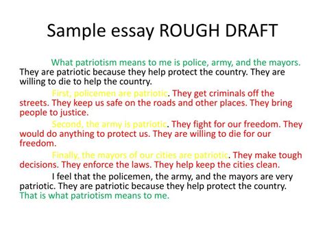 unforgettable rough draft essay thatsnotus