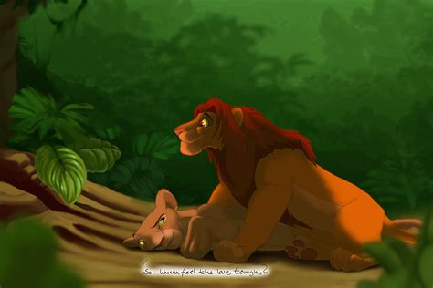 Can You Feel The Love Tonight Nala And Simba The Lion