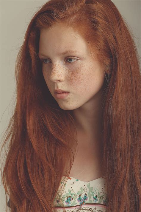 Redhead Teen Green Eyes Freckles Hot Girl Hd Wallpaper