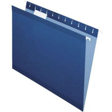 pendaflex recycled colored hanging file folders letter size navy