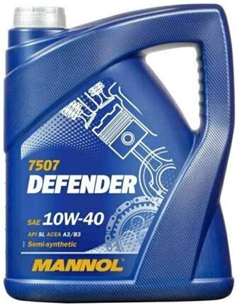 mannol defender  ab teilsynthetisches motorenoel  liter