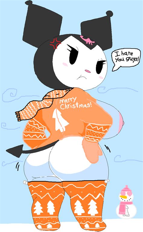 rule 34 angry anthro ass big breasts breasts christmas sweater devil