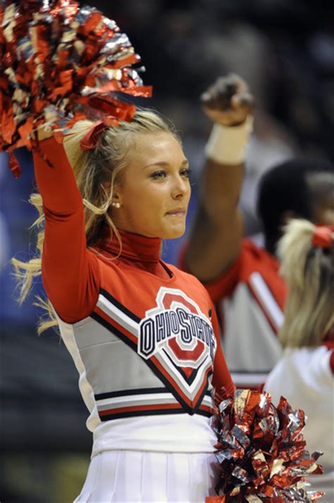 Ohio State Vs Wisconsin Football Cheerleader Showdown Of