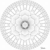Mandala Lotus Coloring Pages Buddhist Mandalas Embroidery Printable Pattern Flower Adult Para Print Colorear Patterns Color Donteatthepaste Template Buddha Kids sketch template