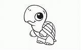 Coloring Cute Pages Animal Animals Baby Turtle Cartoon Kids Printable Colouring Jungle Really Sketch Clipart Sheets Drawings Print Drawing Simple sketch template