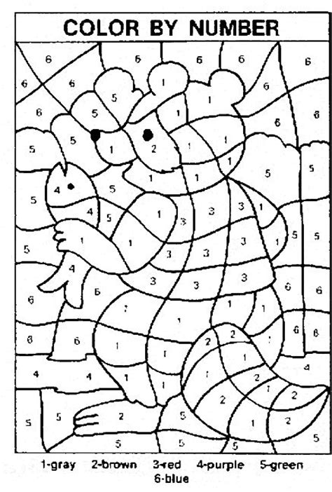 color  numbers numbers  coloring pages  kids  pinterest