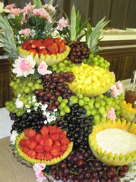 fruit centerpiece for shower fruit buffet fruit displays fruit arrangements