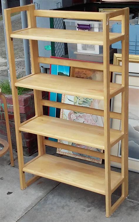 uhuru furniture collectibles sold folding ashwood shelf
