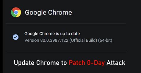 install latest chrome update  patch  day bug  active attacks