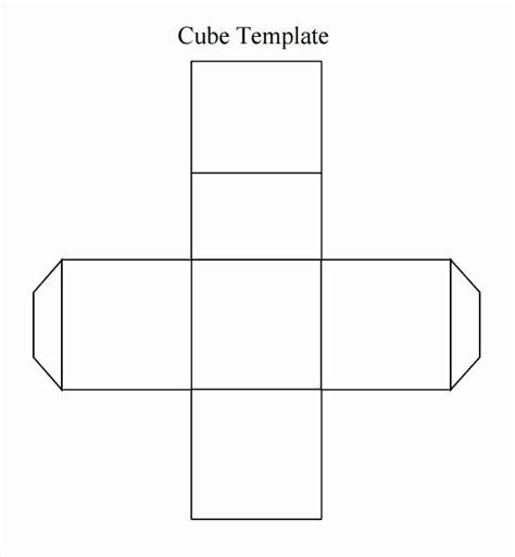 blank dice template   printable dice template  dots cube